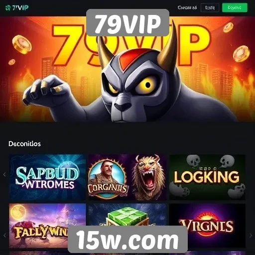 79VIP oferece ampla seleção de jogos online